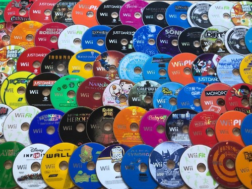 Nintendo wii games disc - wii,